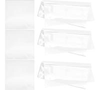 DOITOOL Vinyl Record Outer Sleeves 30Pcs Plastic Protective Covers Adhesive Seal Reduce Wear and Tear Protect from Mud for Vinyl Record Lovers