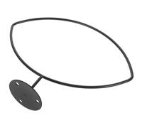 DOITOOL Wall Mounted Rugby Ball Holder and Hat Display Rack Made of Sturdy Cast Iron for Home and Supermarket Use, Organize and Display Balls and Hats Efficiently with Sturdy Rugby Storage