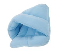 DOITOOL Warm Plush Thermal Cat House with Hooded Design Washable Small Pet Cave Bed for Kittens Guinea Pigs Chinchillas Soft Indoor Igloo Hideout Cozy Guinea Pig House for Winter Comfort