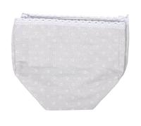 DOITOOL Washable Insert Cloth and Liner for Basket Nursery Diaper with Neutral Colour Scheme Easy Cleaning Fabric Protecting from Rough Basket Edges Caddy Infants Suitable for Playroom