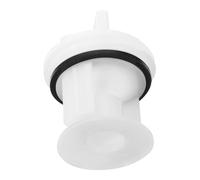 DOITOOL Washing Machine Drain Pump Filter Trap and Washer Drain Pump Lint Filter Plastic Durable Design Prevents Debris Light Color 7.5X6X6Cm Replacement for Automatic Washing Machines