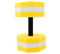 DOITOOL Water Dumbbells for Pool Exercise Eva Material Yellow Floating Weights Lightweight Exercise Equipment for Household and On-the-go Workouts