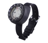 DOITOOL Waterproof Wristband Compass with Night Light, Abs Material, Easy to Read Design, Graduated Ring for Hiking and Outdoor Activities, Sturdy Black Hiking Compass