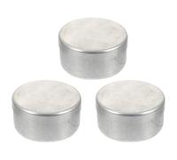 DOITOOL Weighing Holders and Smooth Surface Aluminum 3pcs Compact Size Fine Craftsmanship for Soil Collection and Lab Use Suitable for Chemistry Teaching and Interest Development