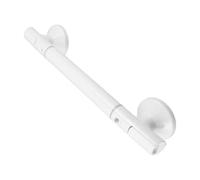 DOITOOL White Plastic Grab Bar with Large Suction Base for Bathroom Safety, Anti-Slip and Easy Installation Hand Rail for Elderly and Disabled Individuals in Nursing Homes and Toilets