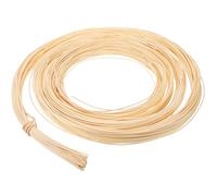 DOITOOL Wicker Weaving Natural Rattan Spline 3Mm, Cane Reed Replacement for Furniture Restoration, Suitable for DIY Rattan Basket and Patio Chair Repair