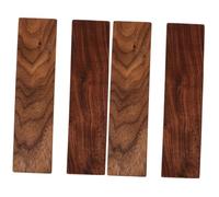 DOITOOL Wood Carving Blocks, 2 Pack Blank Wooden Planks, Unfinished Black Walnut for Whittling, DIY Crafts, Sculpting Relief Projects, 20x5x1cm