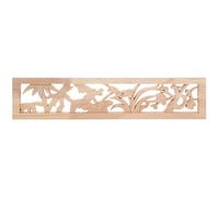 DOITOOL Wood Furniture Embellishments: Decorative Carved Wood Appliques - European Style Onlay Appliques - Carving Decals for Wall Cupboard Door Bed Cabinet
