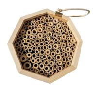 DOITOOL Wooden Beehive Bee House Set for Garden Hanging Queen Mating Box and Natural Bee Habitat Supplies and Pollination