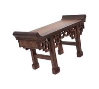 DOITOOL Wooden Display Stand Small Decor Storage Base Versatile Rectangular Buddha Base Pedestal for Living Studies and Home Crafts Showcase