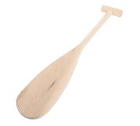 DOITOOL Wooden Lightweight Paddle for Canoes Oar for Rafts Stage Boats Ergonomic Shaped Handle for Comfort for Water Enthusiasts Competitive Activities