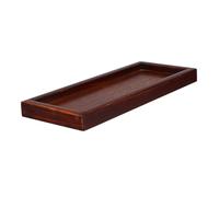 DOITOOL Wooden Model Display Base Durable Antitip Stand for Tanks Planes Ships Elegant Wood Showcase Platform for Sand Table Scenes and Airplane Tray Decor