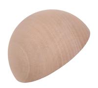 DOITOOL Wooden Pottery Shaping Mold with Smooth Refined Surface Hemisphere Tool Khaki 4 Inch for Clay Crafting for Studios and DIY Crafts, Suitable for Beginners and Professionals