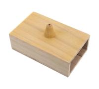 DOITOOL Wooden Resonance Box for Meditation and Tuning Forks with Easy Operation and Sound Amplification, Khaki Colour, for Daily Use at Home and Outdoor Meditation