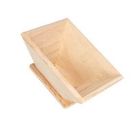 DOITOOL Wooden Rice Ball Mold with Stable Base for Easy Zongzi Making Kitchen Gadget for Homemade Rice-Pudding Comfortable Grip DIY Cooking Tool