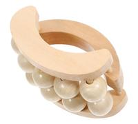 DOITOOL Wooden Roller Massager Handheld Back Muscle Therapy Massage Tool for Plantar Fasciitis Foot Relief