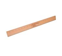 DOITOOL Wooden Ruler with Dual-scale Measurements for Sewing and Crafting, Precise Fabric Measuring Tool in Classic Wood Finish, for Tailoring, On-the-go Crafting and Classroom Teaching
