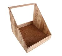 DOITOOL Wooden Single Compartment Chicken Nesting Box for Hens Ducks Poultry Reduces Hen Fights Promotes Health Easy Cleaning Optimized Egg Laying Coop Accessory