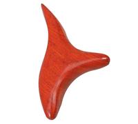 DOITOOL Wooden Threepronged Massager Wooden Foot Roller Ergonomic Design Self-Massage Trigger Point Therapy for Hand and Feet Use in The Office While Reading A Book Natural Brown Wood