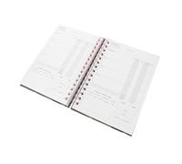 DOITOOL Workout Planning Book Fitness Log Notebook for Gym Exercise Schedule Tracking Daily Workout Planner Notepad with Simple Stylish Design for Men Women