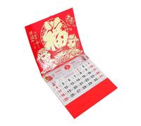 DOITOOL Year of Horse Monthly Planner Decorative Wall Calendar for Home Office Restaurant Cultural Insights Management