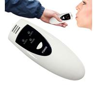 Doiyislem Alcohol Testing Breathalyzer | Light Indicators Breath Alcohol Test Blower,Professional Accurate Detector for Driver Women Men Analysis Safety Road Trip Detection Monitoring Driving