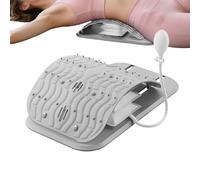 Doiyislem Back Cracker | Ergonomic Traction Device with Magnet | Lower Back Cracking Lumbar Massager - for Shoulder Body Muscle Scoliosis Home Travel Yoga Chair Bench Meditation Adults Men