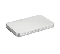 Doiyislem Cash Box, Metal Cassette Money Storage Box, Lidded Organizer Case, Quick Access Pill Dispenser for File, Deposit, Bracelet, Ear Studs, Necklace