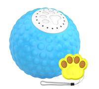 Doiyislem Cat Rolling Ball Toy | Funny Cat Teaser | Bird Sound, Quiet Remote Control Ball for Kitten, 2 LED Modes, IP54 Waterproof