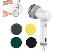 Doiyislem Electric Scrubber - Electric Power Cleaning Brush Handheld,Cordless Scrubbing Tool, Rechargeable Machine for Kitchen, Bathroom, Counter, Wall, Bathtub