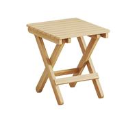 Doiyislem Folding Wood Step Stool, Step Chair, Portable Wooden Stool Chair, Lightweight Fold-up Steps Stools, Heavy Duty Folding Foot Rest, 36x29x28cm