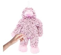 Doiyislem Fuzzy Hand Towel - Highly Absorbent Animal Washcloths | Chenille Hand Towel Balls with Loop,for Home Preschool Playroom Gym Pool Beach Travel