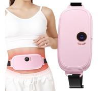 Doiyislem Portable Cordless Heating Pad 4 Levels, Adjustable Abdominal Warmer, Breathable Abdominal Heating Pad for Workpalce Postpartum Travel Outdoors Commuting Daily Sports Recovery Menstrual