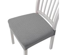 Doiyislem Seat Covers for Chairs - Kitchen Dining Chair Waterproof Stretch Cushion,Removable Stool Cushion for Outdoor Restaurant Party Yard RV Garden Christmas Bedroom Patio Wedding