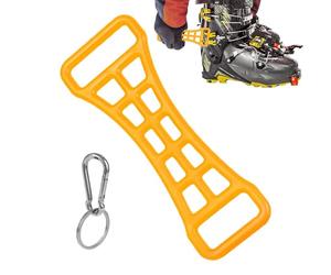 Doiyislem Skiing Shoe Buckle Assist Tool - Ski Shoes Buckle Auxiliary Tool - Multifunctional Tool for Scraping Ice Boot Soles, Buckle Your Boots with Ease