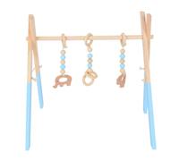 Doiyislem Toddler Activity Gym - Folding s Gym Toy Pine Frame - s Exercise Accessories for Early Childhood Education Center, Nursery Room, Room, Living