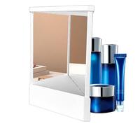 Doiyislem True Mirrors Non Reverse, True Mirrors Non Reversing, Non Reverse mirrors, Left Right Non Reverse Makeup Miirror for Real Image for Haircuts and Beauty, White/S