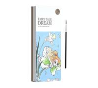 Doiyislem Watercolor Paper Book,Drawing Sketchbook | Watercolor Paper Pad Portable Sketchbook Drawing Book for Home Painting Beginners Outdoor Art Creation