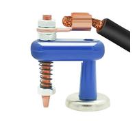 Doiyislem Welding Ground Magnet Clamp - Heavy Duty Ground Clamp for Welder - Strong Soldering Support Tool for Workshop Construction