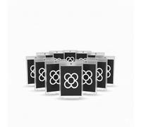 DOJA Barcelona 130PT Magnetic Card Holder - Pack of 12 - Rigid Magnetic Case, Collector Cards, UV Protection - Magnetic Card Holder, Acrylic Frame for Trading Card