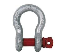 DOJA Barcelona Bow Shackles High Strength Steel 2 Tonnes D Ring - 1/2" - Shackle Screw Pin Shackle Heavy Duty Lifting Shackles Ideal for 4x4 Trailer Towing, Tarp and Boat Mooring