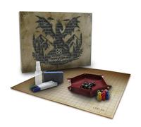 DOJA Barcelona | Dungeon Battle Mat for RPG | Double-Sided Grid Game Map | 68x58cm Roleplay Board DND Battlemap | Double Side Dry Erase Mat Tabletop Dungeons Dragons, Pathfinder, Roleplay DOJA