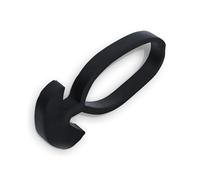 DOJA Barcelona elastic garden tensors Pack 500 50mm Heavy Duty Anchor Plant Supports Rubber Tree Ties UV Resistant Agriculture Garden Ties Black Rubber Bands Strong Tension Clips for Vines Olives