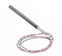 DOJA Barcelona Pellet Stove Igniter Industrial Grade & Pellet Stove Resistance Element 12.5mm Diameter x 180mm Length 300W 220V Hot Rod Ignition Heating Tube Burner Firestarters Fireplace Accessories