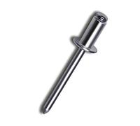 DOJA Barcelona Pop Rivets - Pack 100-4,8x18mm - Aluminium Blind Rivets, Pop Blind and Metal Rivets for Joining All Types of Metal with Pneumatic or Manual Riveting Tools
