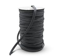 DOJA Barcelona | Rope Roll | 100 m Spool | Grey Laces | Width 9 mm | Polyester | Flat Laces | for Sports Shoes, Paracord Rope, Bracelets, Boot Laces