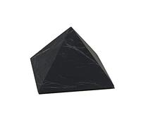 DOJA Barcelona Shungite Pyramid | Protection Shungite Stone | Black Pyramid Protector Electromagnetic Waves | Energy Pyramids, Electromagnetic Protection Stone, Shungite Pyramid 4cm