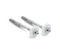 DOJA Barcelona Sink Mounting Screws M10 x 110 mm Pack of 2 Sink Fixing Set, Sink Fixing, Dowels, Toilet Fixing, Replacement Parts Fixing Washbasin