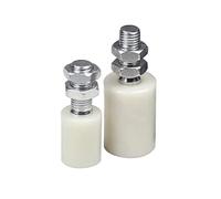 DOJA Barcelona Sliding Gate Roller Sliding Door Wheel with Bracket - 2 Units - 40x60mm - Nylon U Groove Wheel | Door Rollers, Guide Rollers for Doors, Windows, Wardrobes, Screens