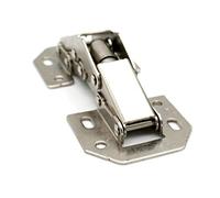 DOJA Barcelona Soft Close Hinges, Kitchen Door Hinges, Soft Close Damping, Kitchen Door, Damping 4 Pcs 104 X 44 MM 90 Degree Concealed Cabinet Nickel-Plated Steel Cup Hinge for Interior Cabinet...